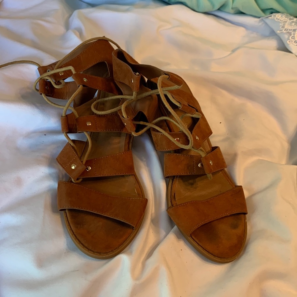 Lace Up Sandals
